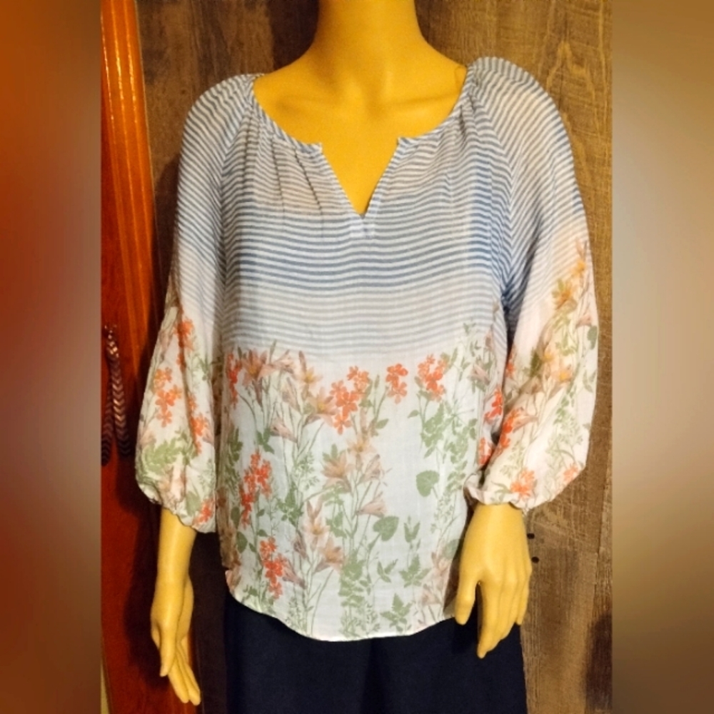 ZAC AND RACHEL FLORAL blouse
